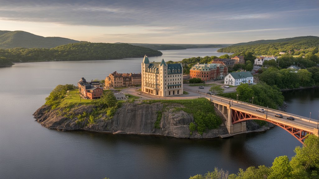 charming lakeside hiking destination