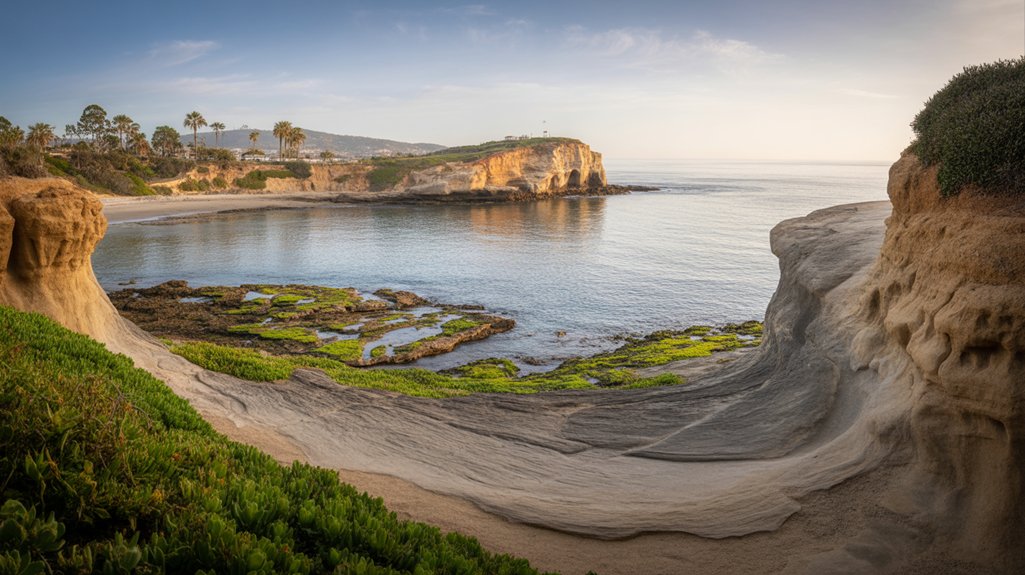 coastal paradise with wildlife