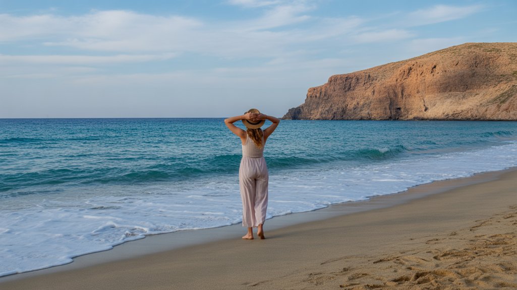 crete s unique beach features