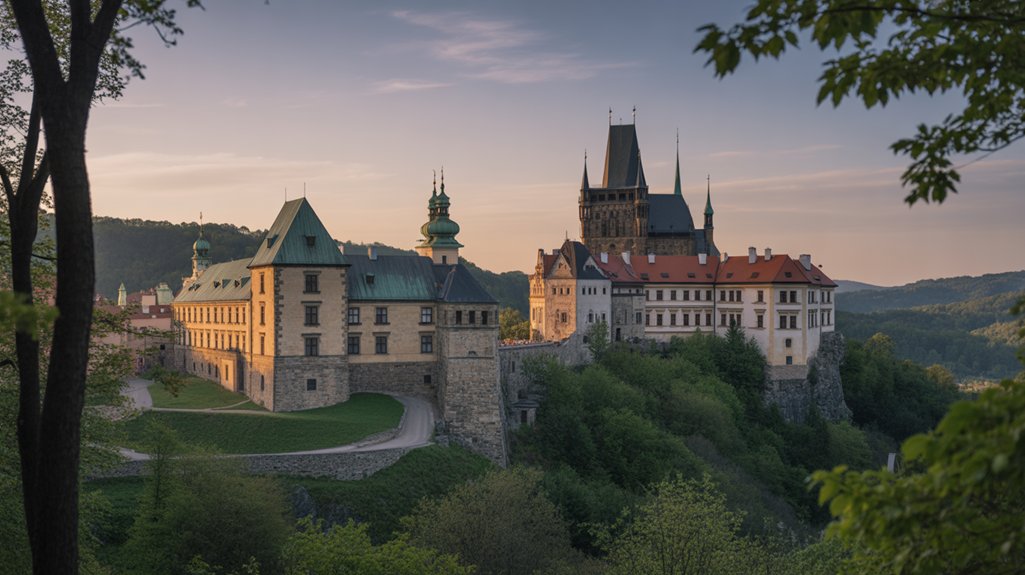 czech castle tour planning