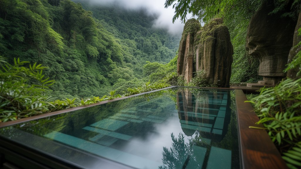 eco luxury in rainforest paradise