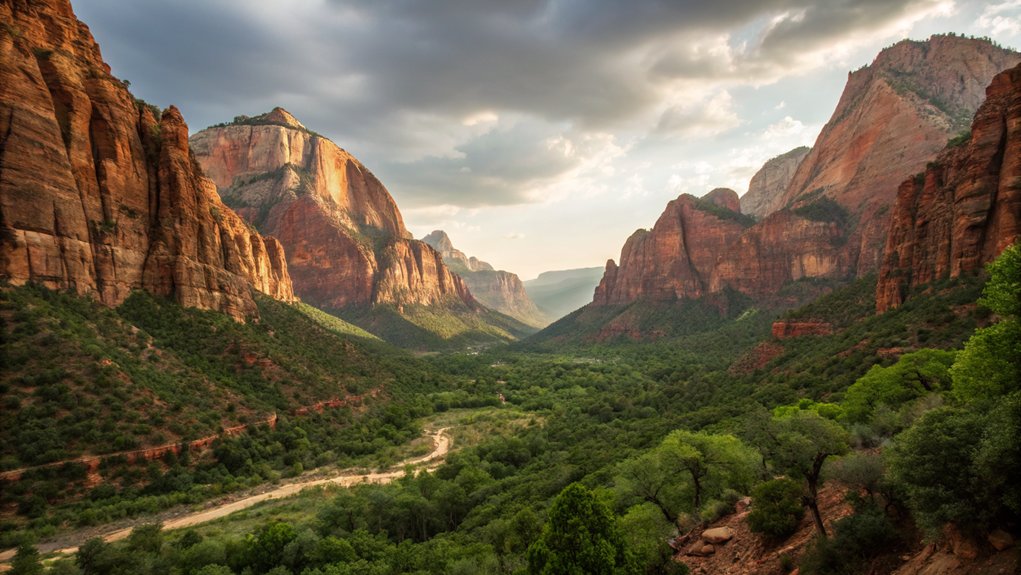 hiking adventures in zion