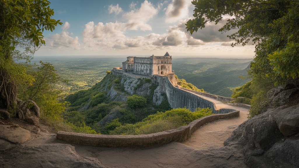 hiking trails at citadelle