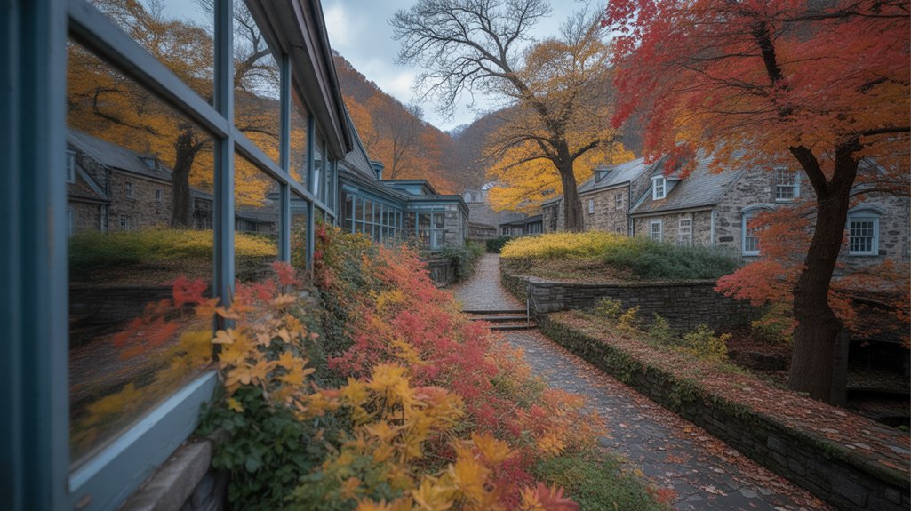 historic trails vibrant foliage