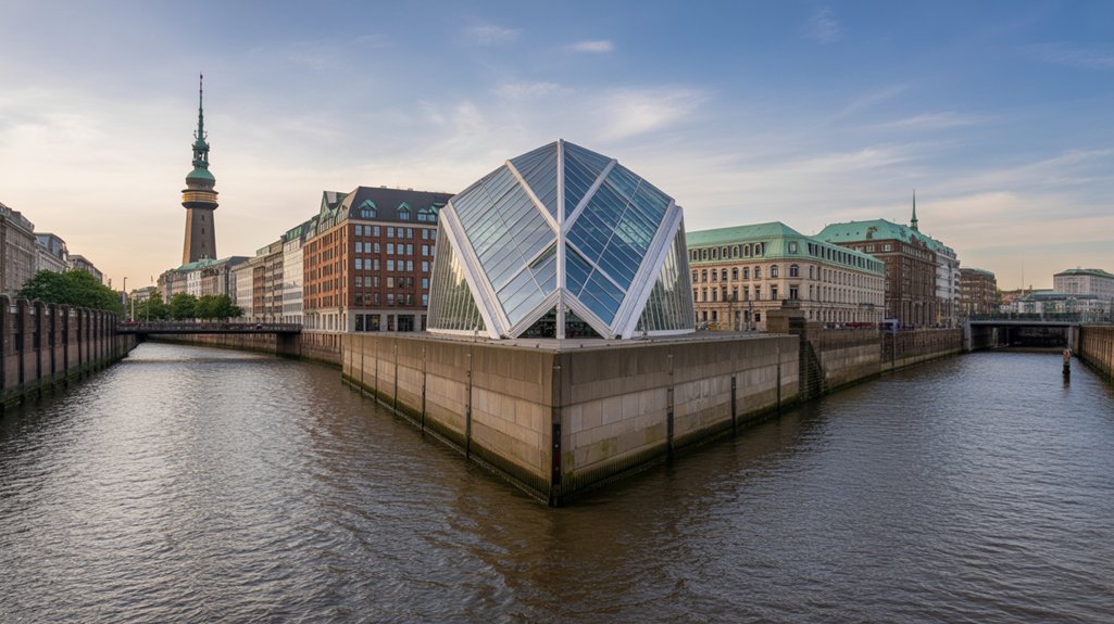 lush urban park oasis