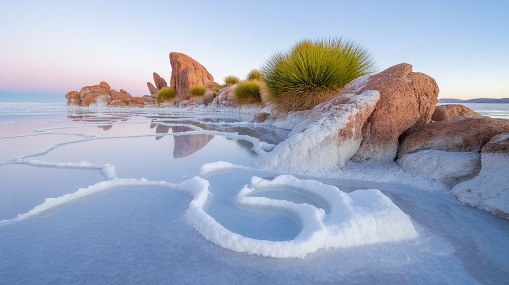 majestic lithium rich salt flats
