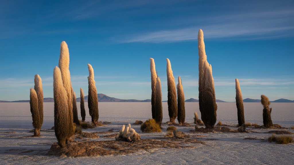 mirror like sunset reflections