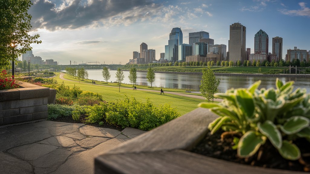 nature escape downtown edmonton