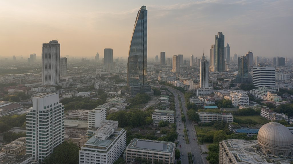peaceful marble temple retreat