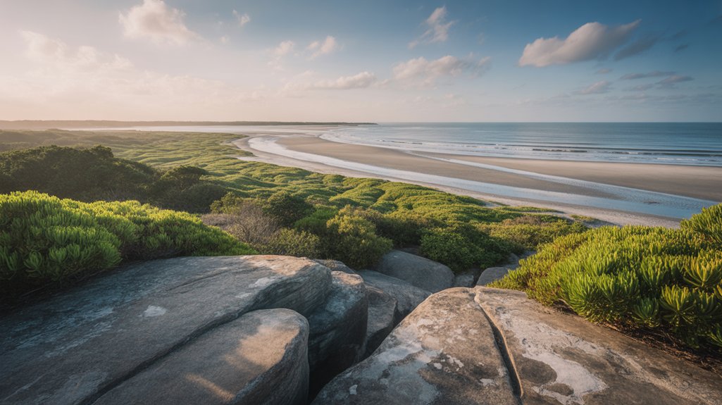 pristine beaches and wildlife