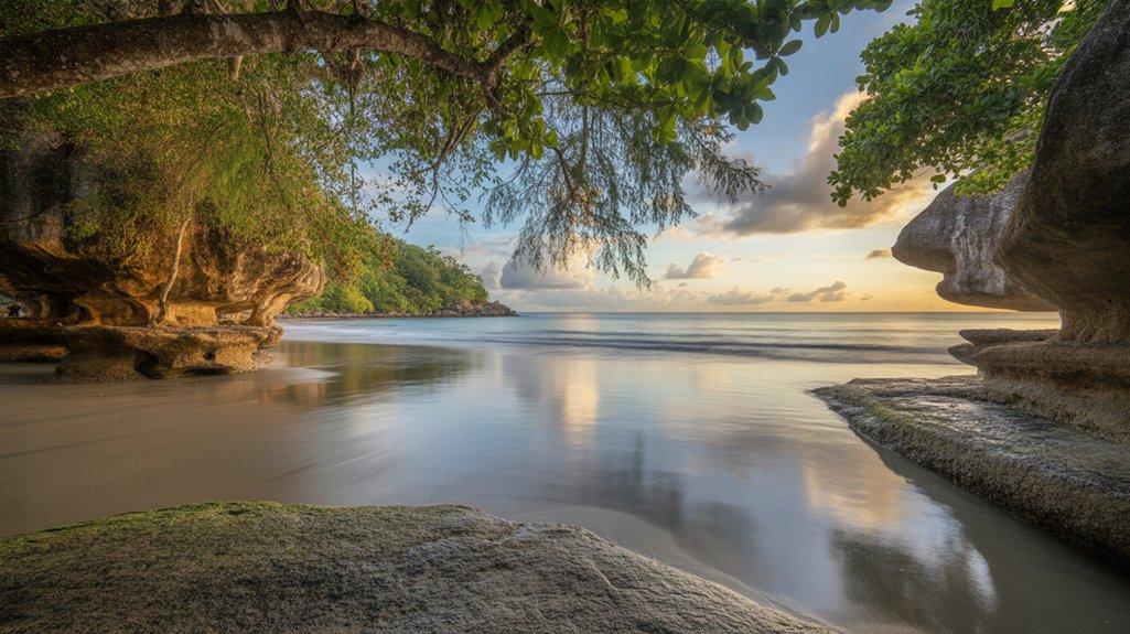 relaxed beach culture experience