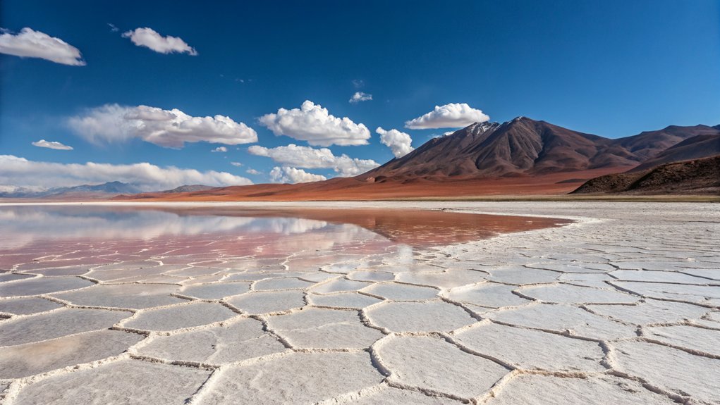 scenic bolivia salt flats