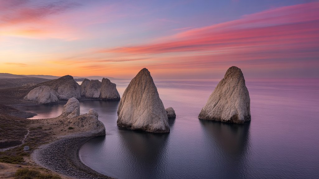 scenic sunset cliffside walks