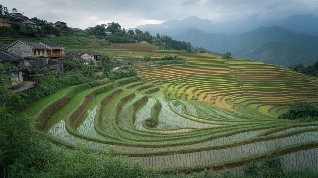 scenic trek through sapa