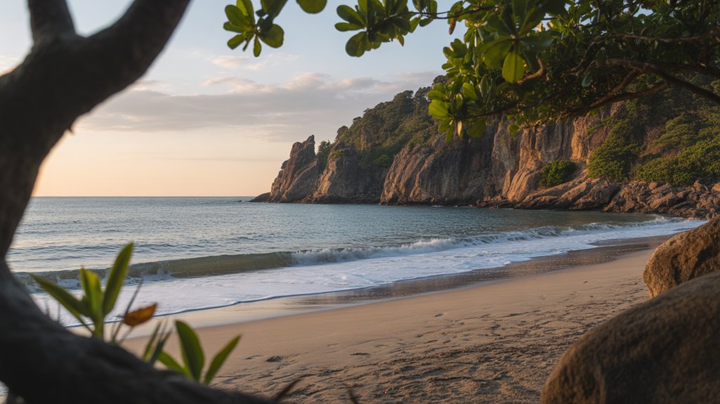 serene uncrowded surfing gem