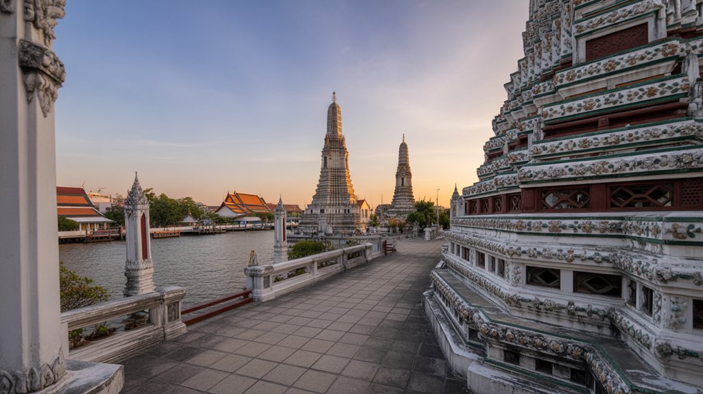 stunning sunset views wat arun