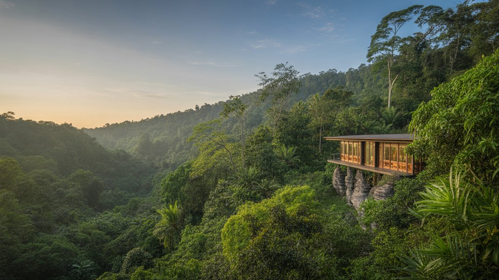 sustainable luxury in nature