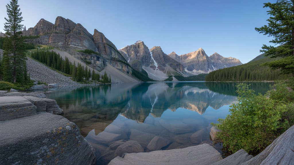 tranquil glacial lake adventures