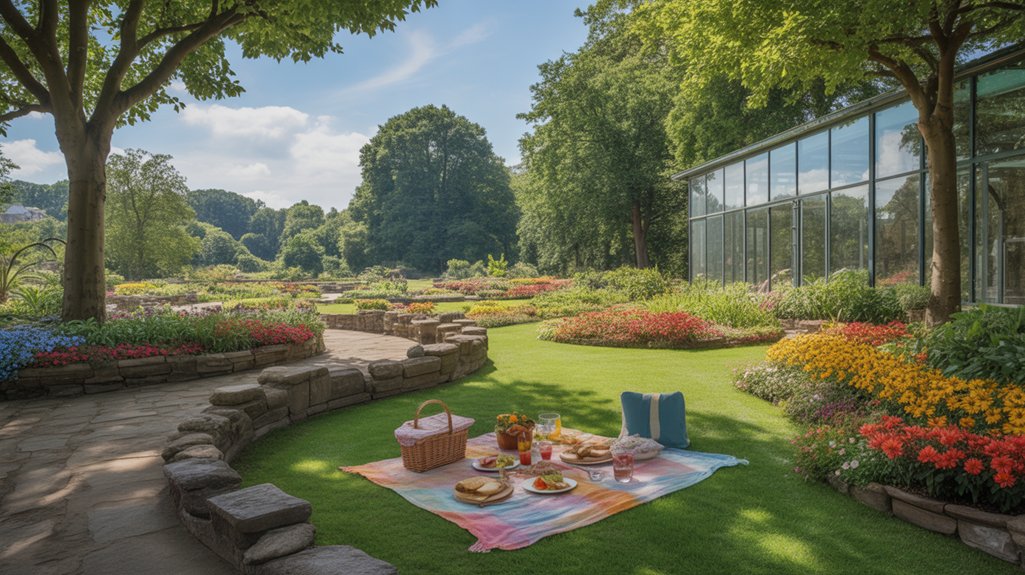vibrant picnic garden experience