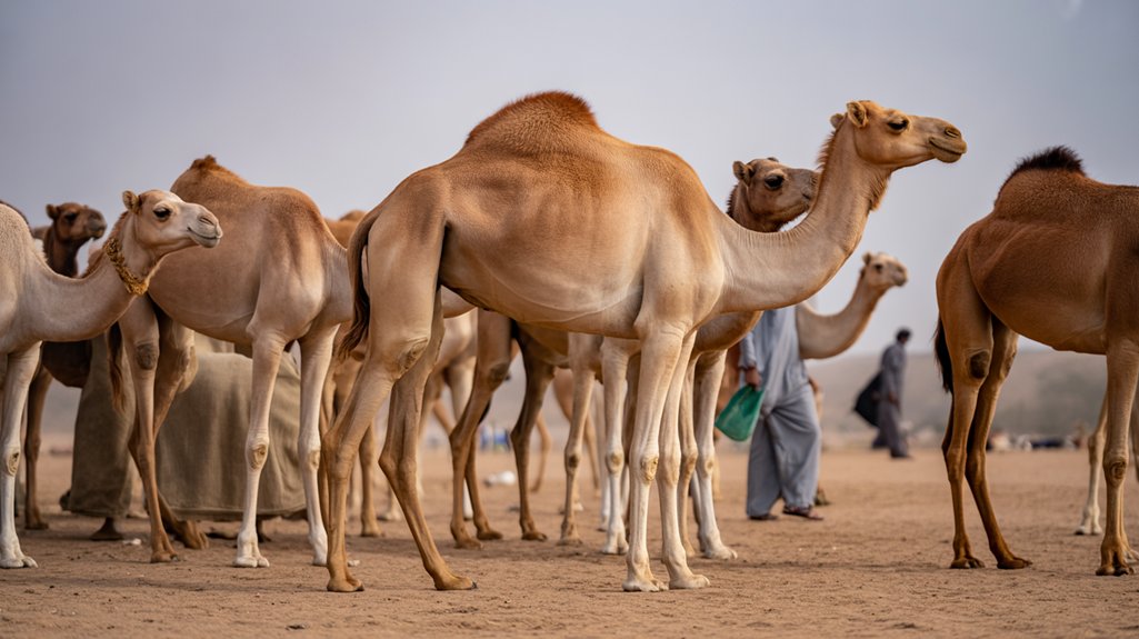 vibrant somaliland camel market