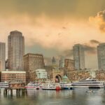 ships on the boston harbor