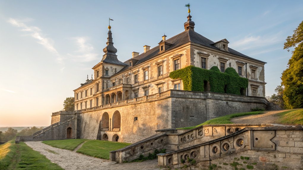 pidhirtsi castle s architectural beauty