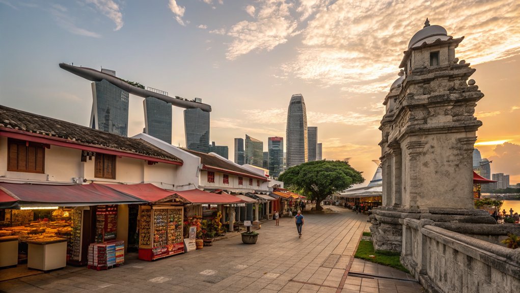 solo exploration of singapore