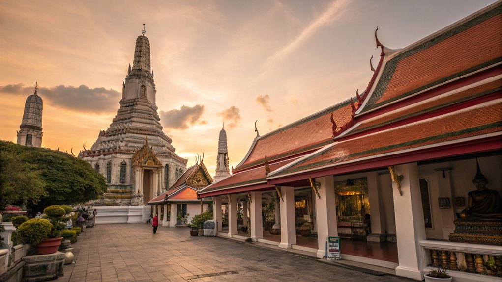 temple visits and shopping