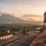 volcanoes and colonial towns